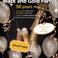 Jubileumfeest Black & Gold party